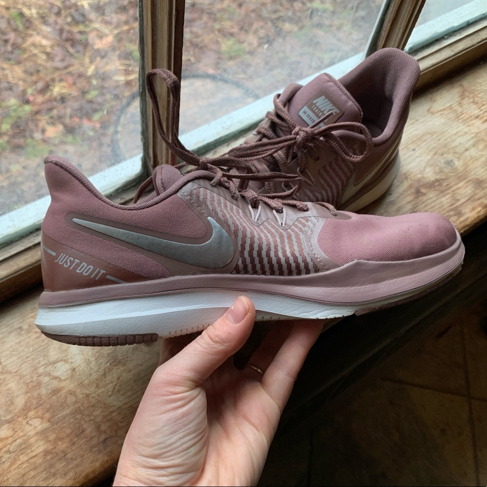 Mauve Nike Trainers